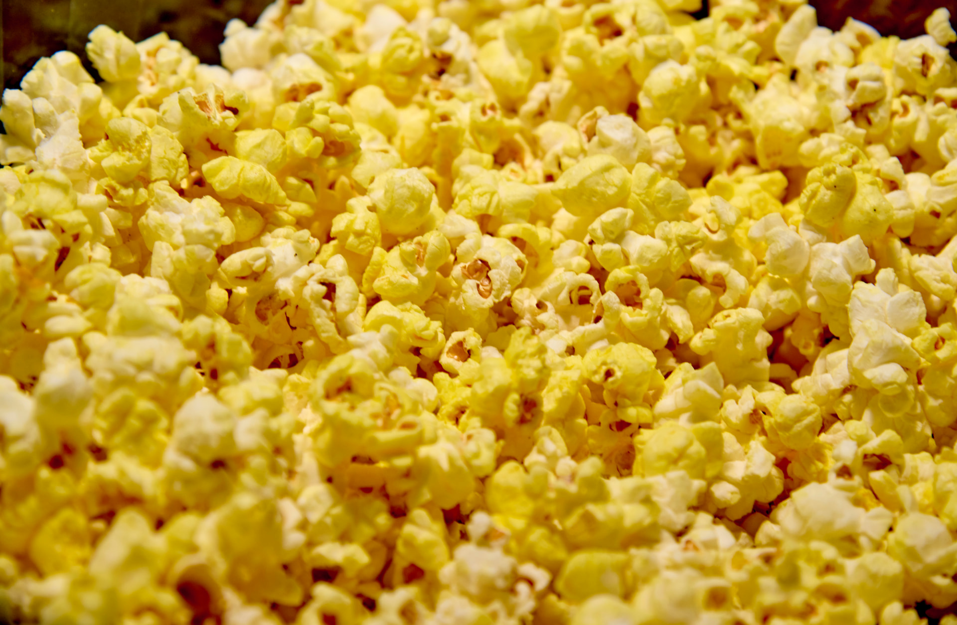 Free fresh popcorn at Harvey's Sports Bar